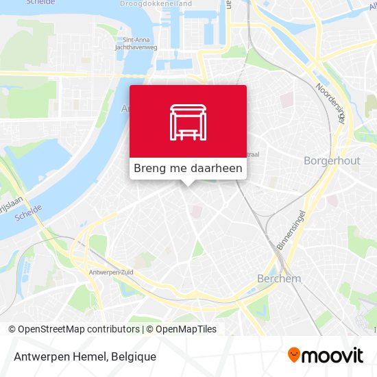 Antwerpen Hemel kaart