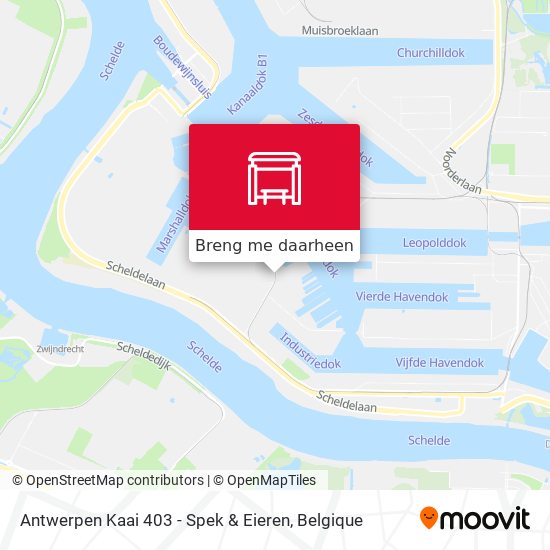 Antwerpen Kaai 403 - Spek & Eieren kaart
