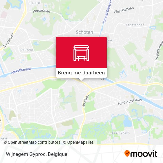 Wijnegem Gyproc kaart