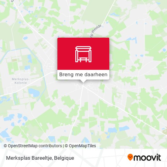 Merksplas Bareeltje kaart