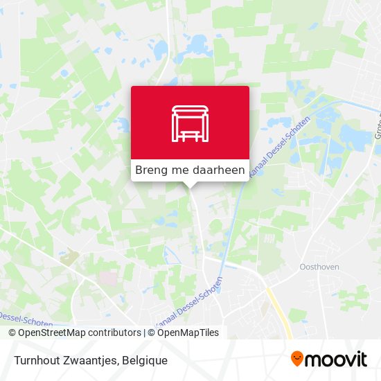 Turnhout Zwaantjes kaart