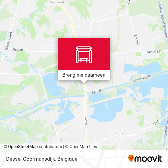 Dessel Goormansdijk kaart