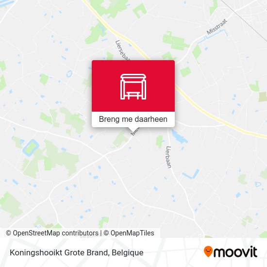 Koningshooikt Grote Brand kaart