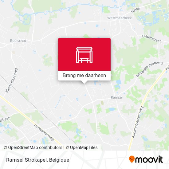 Ramsel Strokapel kaart