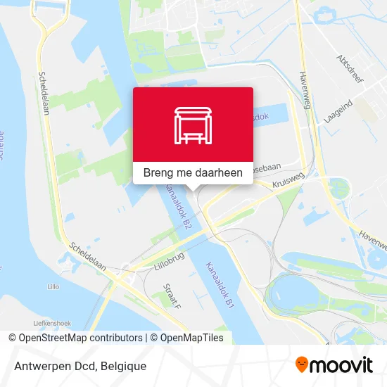 Antwerpen Dcd kaart
