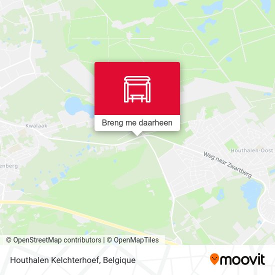 Houthalen Kelchterhoef kaart