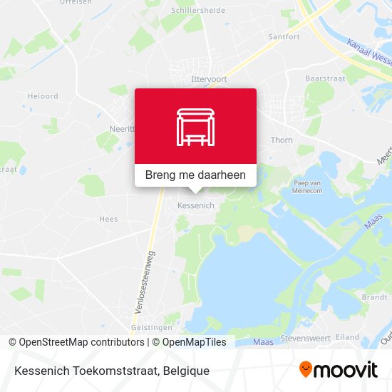 Kessenich Toekomststraat kaart