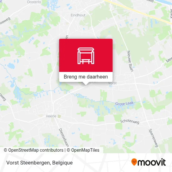 Vorst Steenbergen kaart