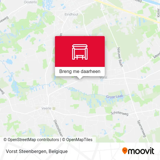 Vorst Steenbergen kaart