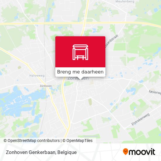 Zonhoven Genkerbaan kaart