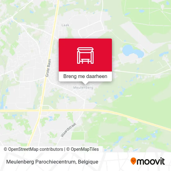 Meulenberg Parochiecentrum kaart
