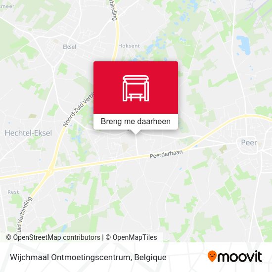 Wijchmaal Ontmoetingscentrum kaart