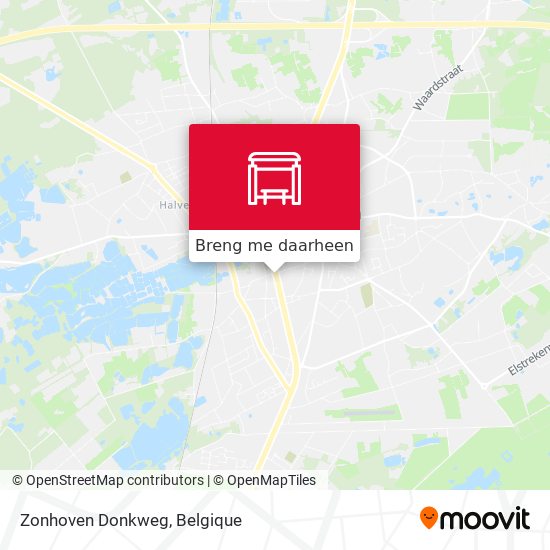 Zonhoven Donkweg kaart