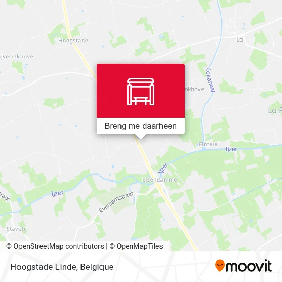 Hoogstade Linde kaart