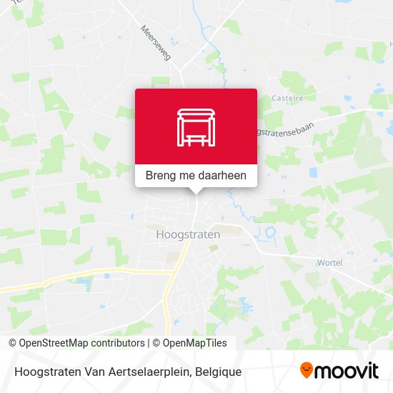 Hoogstraten Van Aertselaerplein kaart