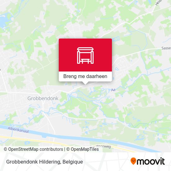 Grobbendonk Hildering kaart
