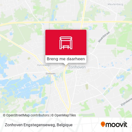 Zonhoven Engstegenseweg kaart