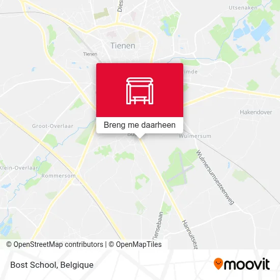 Bost School kaart