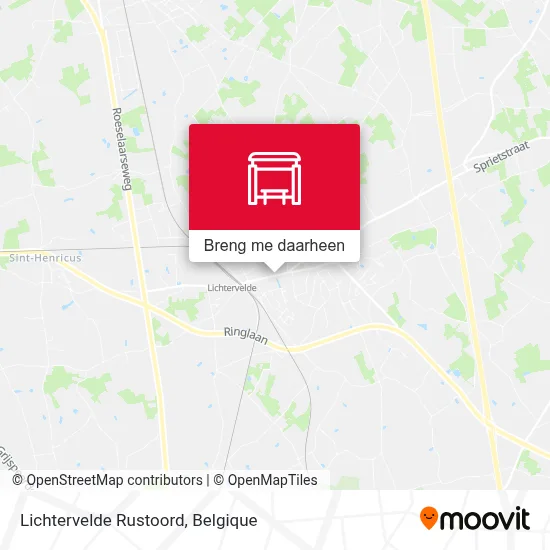 Lichtervelde Rustoord kaart