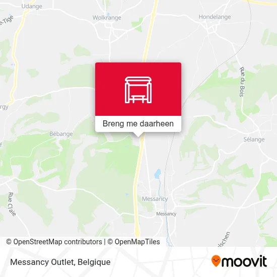 Messancy Outlet kaart