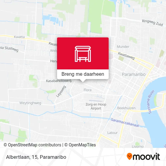 Albertlaan, 15 kaart