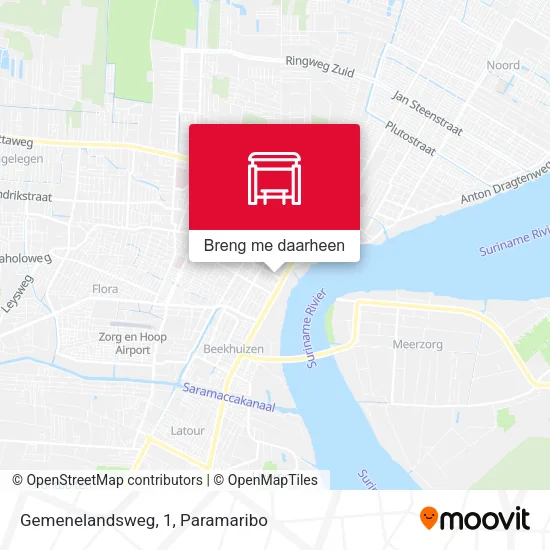Gemenelandsweg, 1 kaart