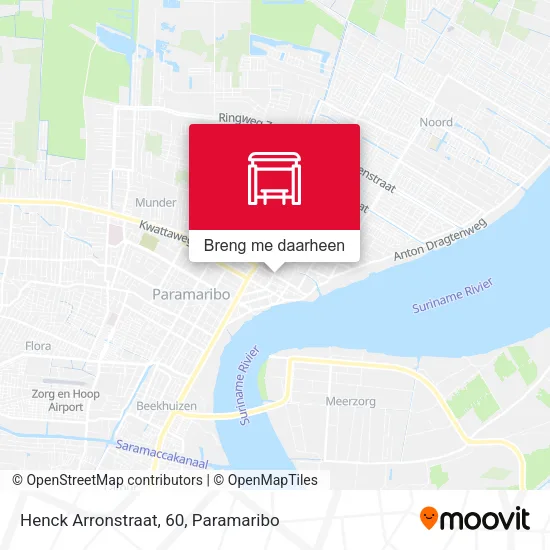 Henck Arronstraat, 60 kaart