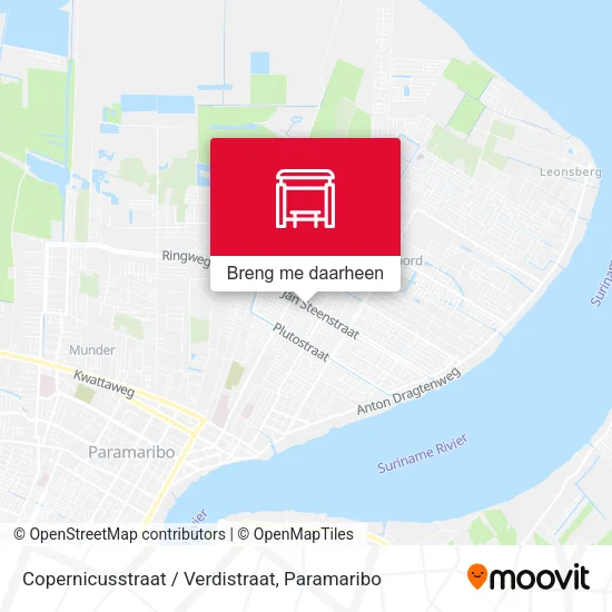 Copernicusstraat / Verdistraat kaart