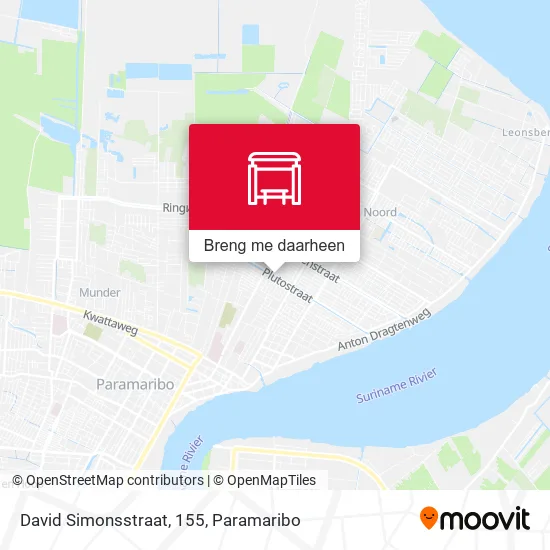 David Simonsstraat, 155 kaart