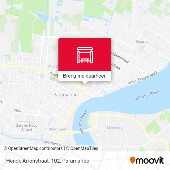 Henck Arronstraat, 102 kaart