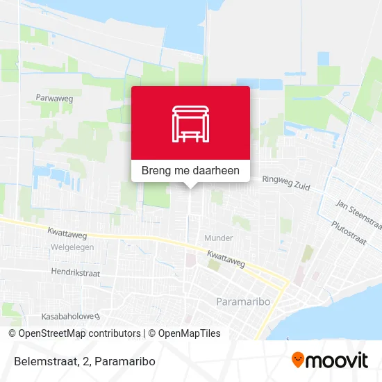 Belemstraat, 2 kaart