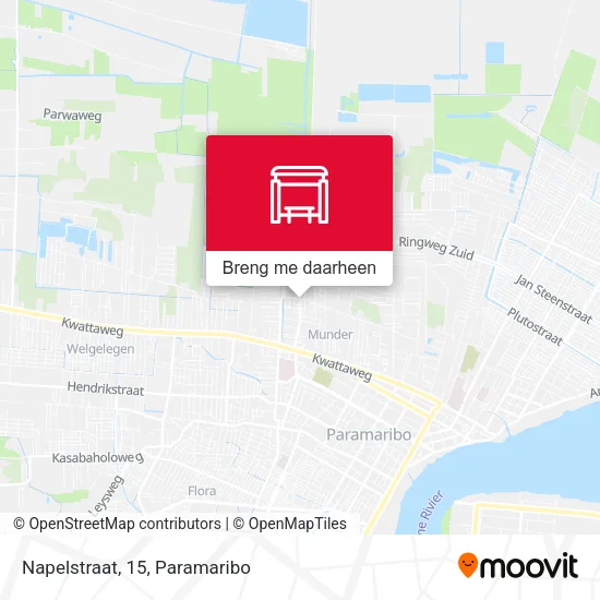 Napelstraat, 15 kaart