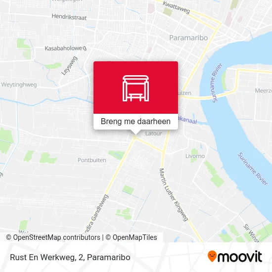 Rust En Werkweg, 2 kaart