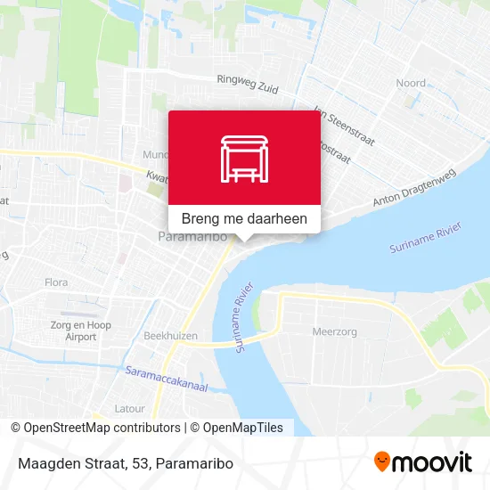 Maagden Straat, 53 kaart