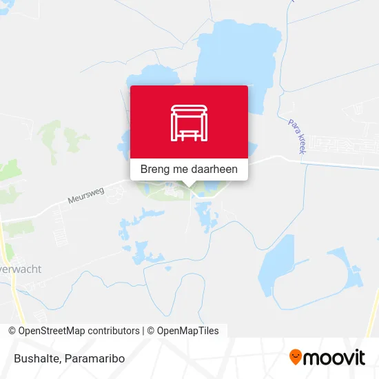 Bushalte kaart