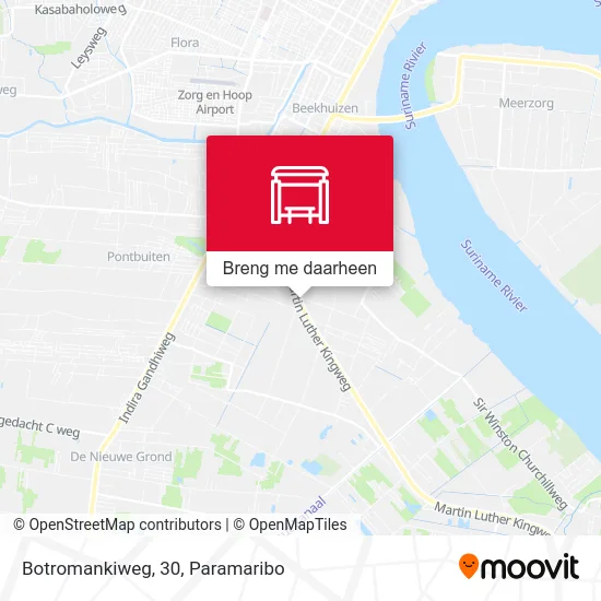 Botromankiweg, 30 kaart