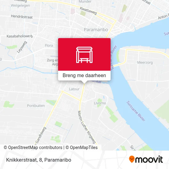 Knikkerstraat, 8 kaart