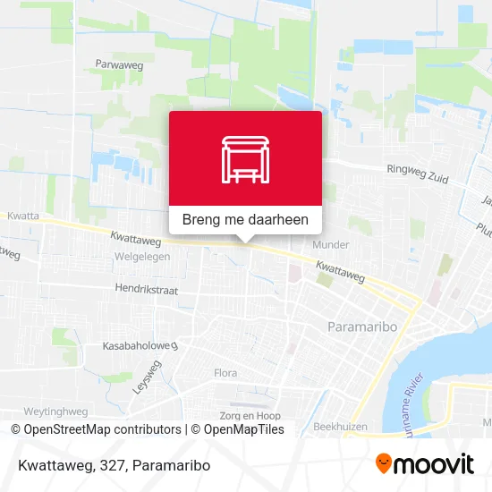 Kwattaweg, 327 kaart
