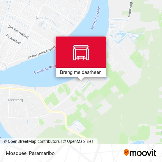 Mosquée kaart