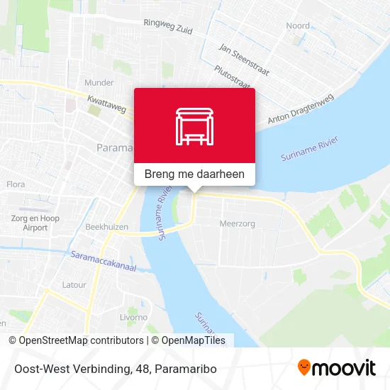 Oost-West Verbinding, 48 kaart