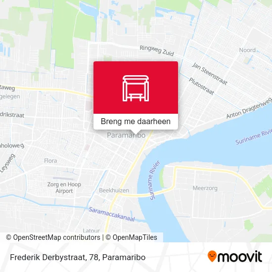 Frederik Derbystraat, 78 kaart