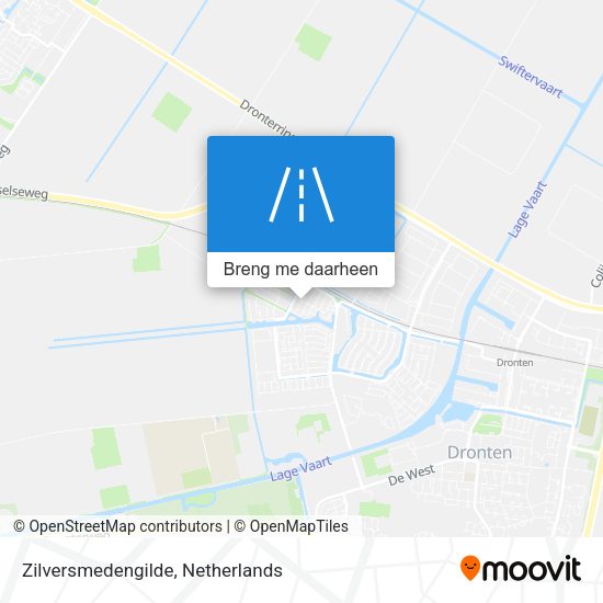 Zilversmedengilde kaart