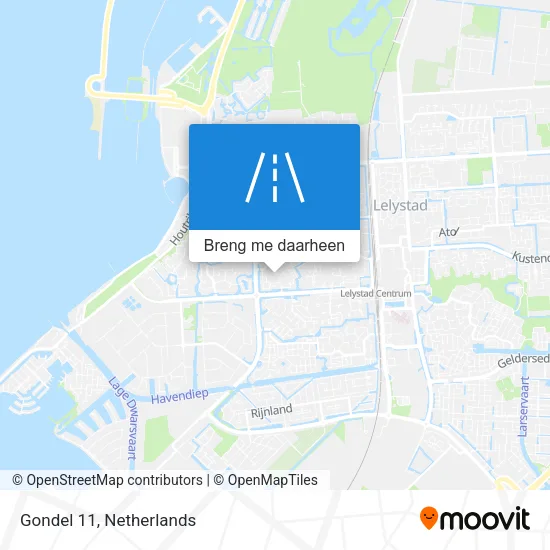 Gondel 11 kaart