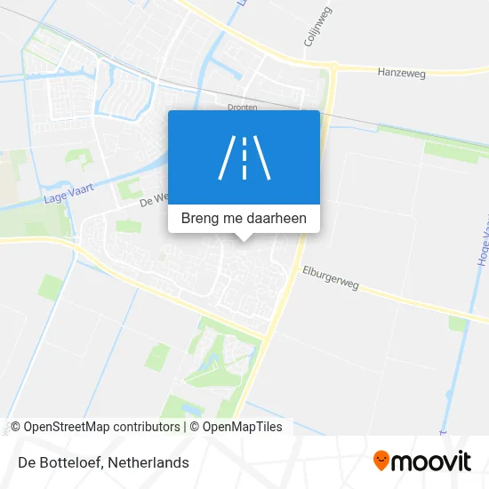 De Botteloef kaart