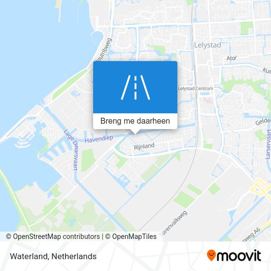 Waterland kaart