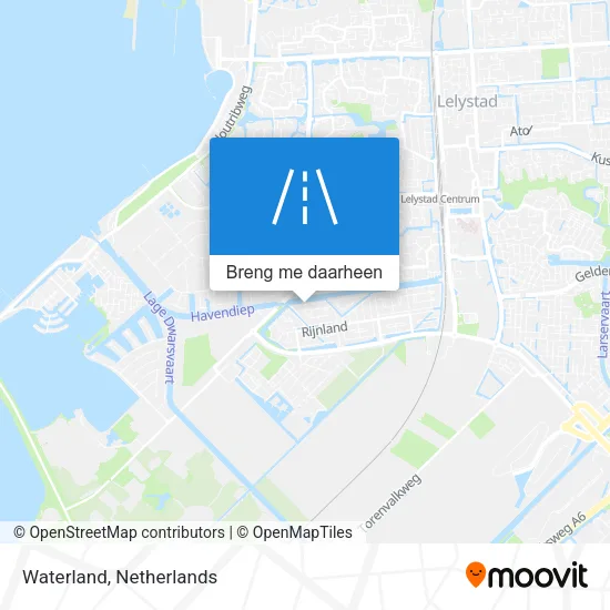 Waterland kaart