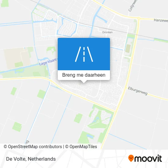 De Volte kaart