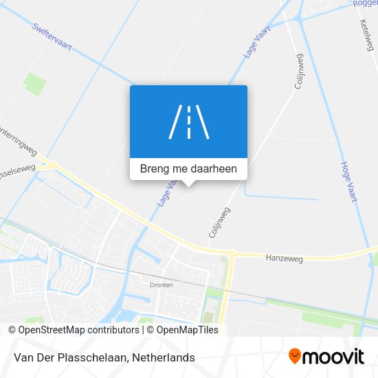 Van Der Plasschelaan kaart