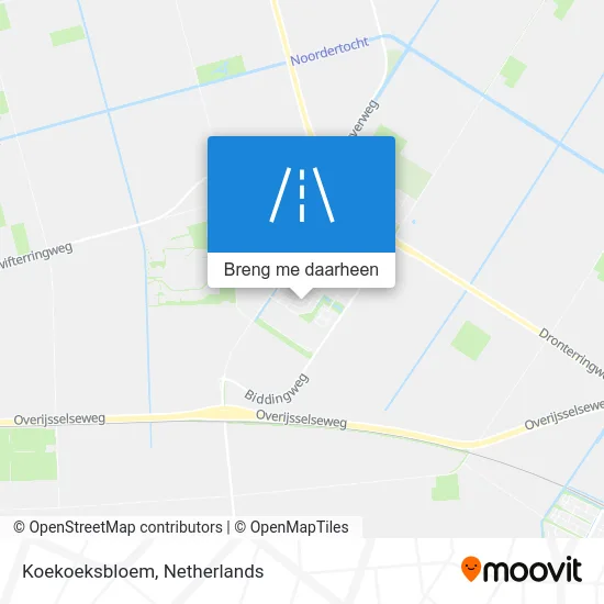 Koekoeksbloem kaart