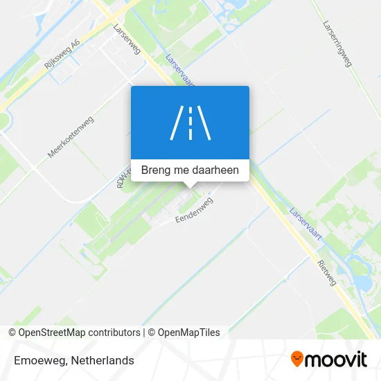 Emoeweg kaart